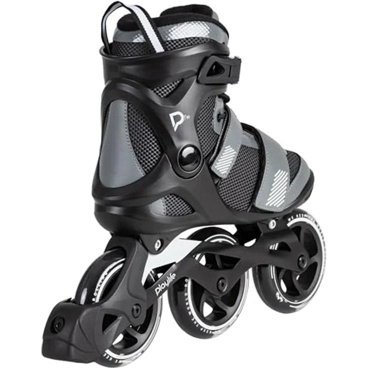 Playlife GT Black Grey 110 Inlineskates, 3x, 110, 46 – Bild 3