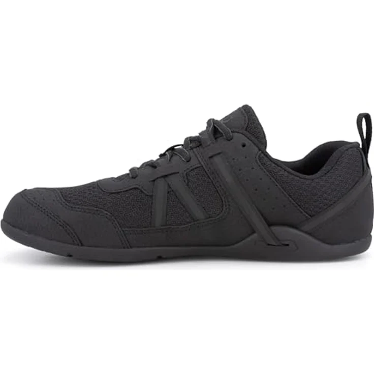 Xero Shoes Prio PRMBLKM, Laufschuhe mit rutschfester Sohle und herausnehmbarem Fussbett, schwarz – Bild 1