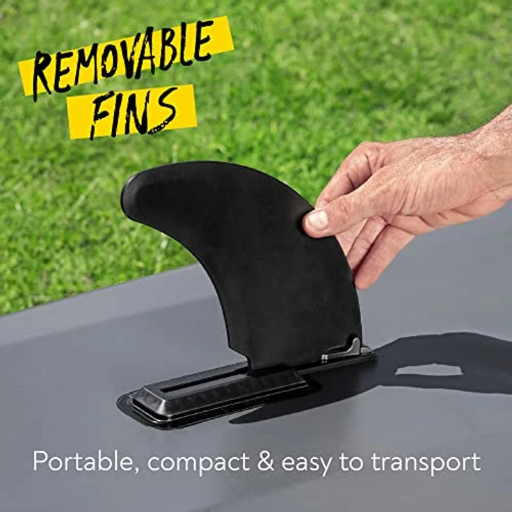 Bestway Hydro-Force Kajak-Set Ventura Elite X2, aufblasbar, für 2 Personen, 330 x 86 cm, max. Belastbarkeit 200 kg, inklusive 2 Paddel und Handpumpe – Bild 3