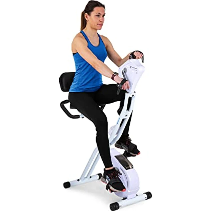Capital Sports Azura Heimtainer, F Bike mit Magnet-Widerstand, Heimtrainer-Fahrrad Klappbar, Fitness Fahrrad Heimtrainer für Ausdauertraining mit Tablet-Halterung, Fitnessgeräte für Zuhause – Bild 1