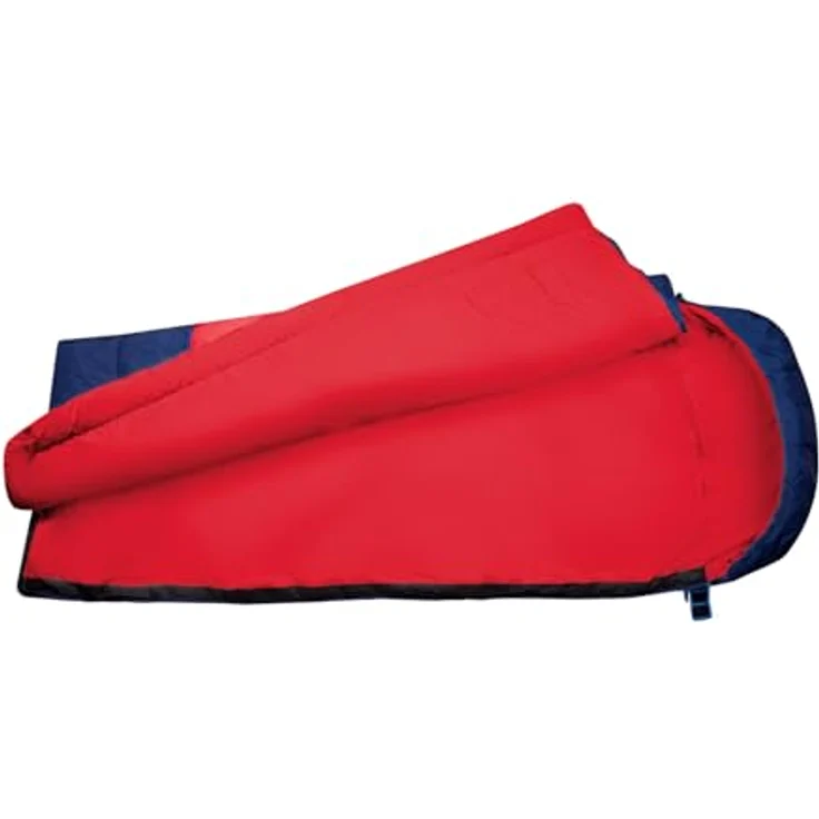 Trollkids Kids Midnight Sun Dreamer Schlafsack, verstellbar und kompaktes Packmaß, bright red, One Size – Bild 3
