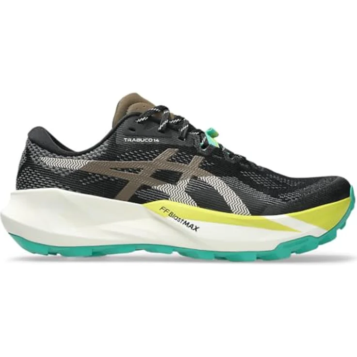 Asics Trabuco 14, Trailrunning-Schuhe mit hervorragender Bodenhaftung, schwarz/Clay Canyon, Größe 9.5 – Bild 1