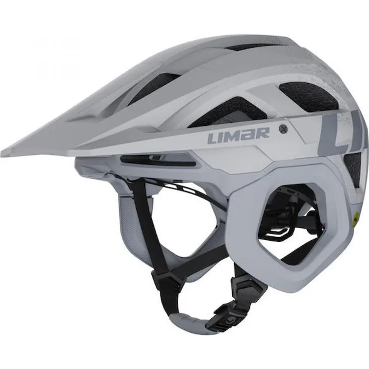 Limar Etna + Mips, Trail-Helm mit PROXEAR® und MIPS-System, Matt Ice Grey, Größe M