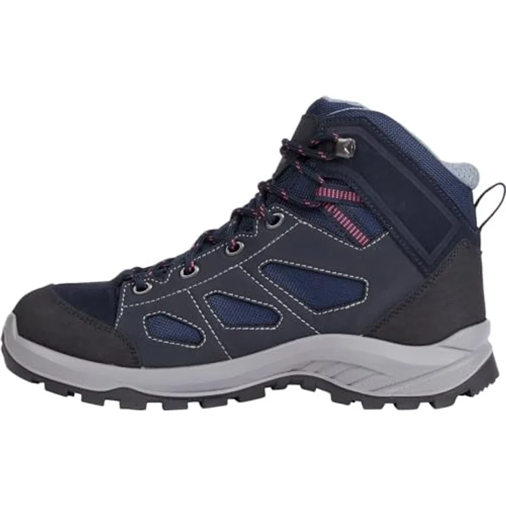 McKINLEY Discover IV, Wasserdichte Wanderschuhe mit knöchelhohem Schaft und profilierter Gummi-Sohle – Bild 4