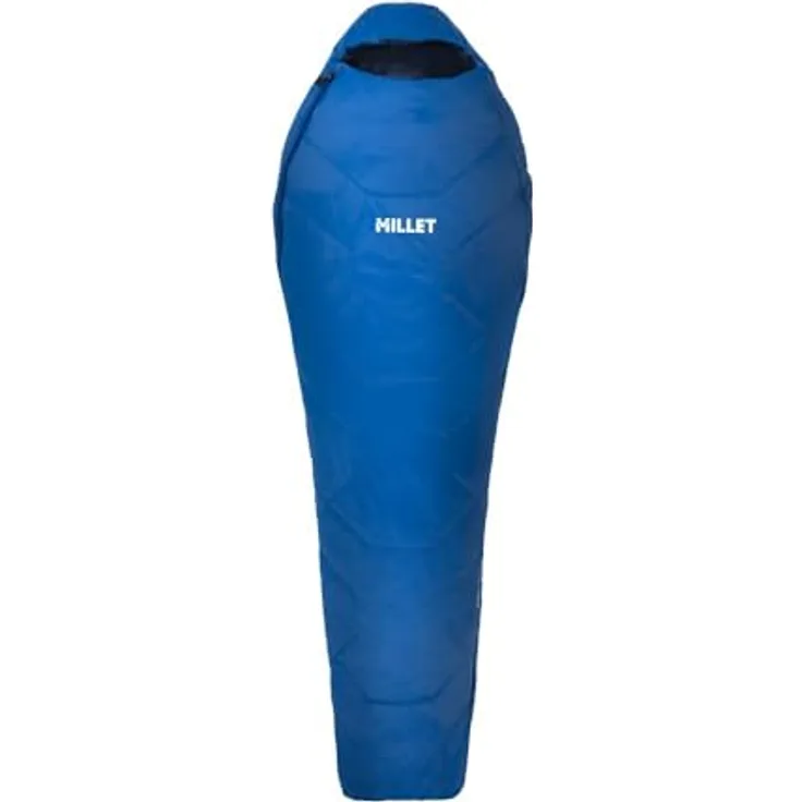 MILLET Baikal 750 Reg Unisex Schlafsack, Blau, Komforttemperatur 10 °C, wasserdicht und isoliert, Einheitsgröße