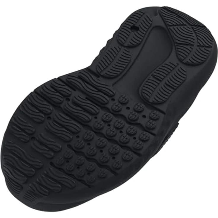 Under Armour Binf Surge 4 AC Kinderschuhe, Größe 8, leichtes und atmungsaktives Obermaterial, verstellbarer Klettverschluss – Bild 3