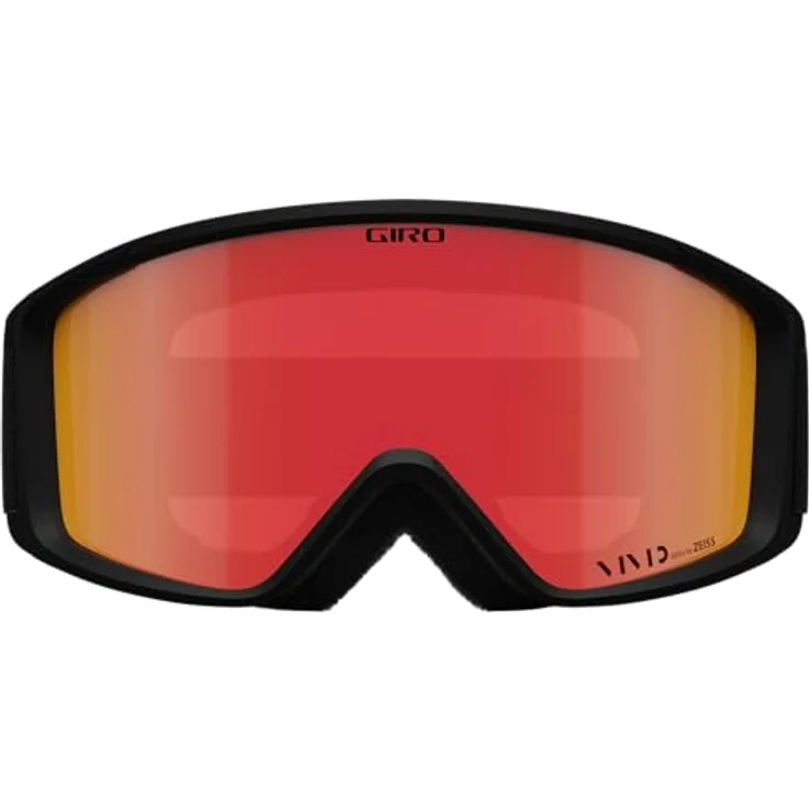 Giro Index 2.0 Skibrille, black wordmark und vivid ember, 27% VLT, OTG Frame, Anti-Beschlag, nahtlose Helmkompatibilität – Bild 3