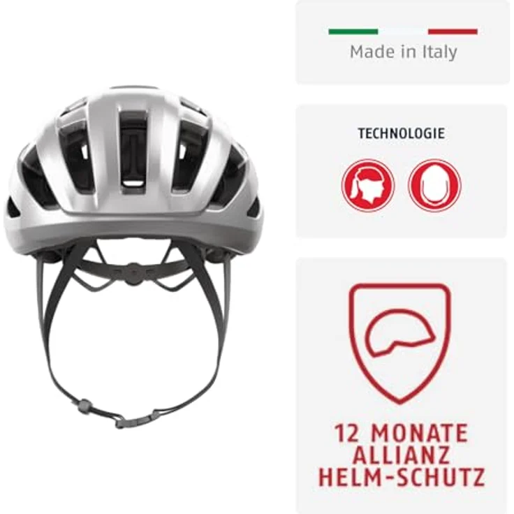 Abus PowerDome MIPS, Rennradhelm für Kopfgröße 51-55 cm, leicht mit optimaler Belüftung – Bild 2