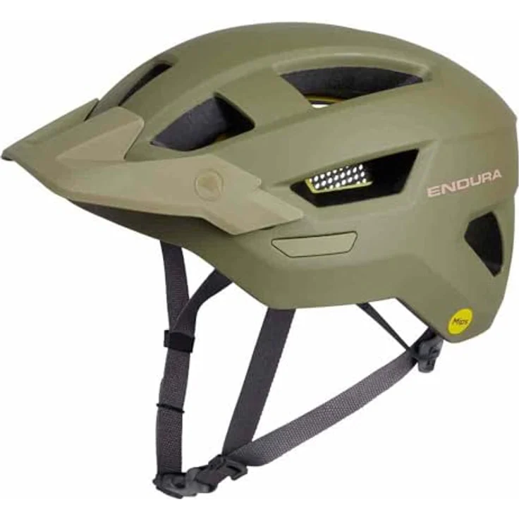 Endura Hummvee MIPS Helm, leichter Fahrradhelm mit MIPS-Technologie und individueller Anpassung, Tweed Grün – Bild 1