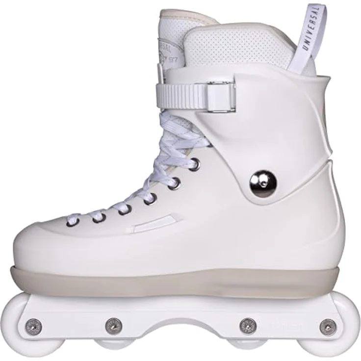 Usd Sway Chess Pro, Inline Skates, aggressive Hardboot mit Dual-Fit-Liner und Kizer Fluid IV Frames, weiß/grau, Größen 46-47 – Bild 6