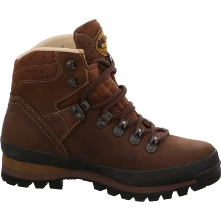 Meindl Borneo Lady 2 MFS, Dunkelbraun Nougat, Damen Trekking Schuhe, wasserabweisend, atmungsaktiv, Vibram-Sohle – Bild 6
