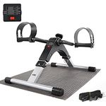 AGM Mini-Heimtrainer Fahrrad, Arm und Beintrainer Fitnesstrainer, Fitness, Hometrainer Bewegungstrainer mit LCD-Monitor und Einstellbarem Widerstand, Fitnessgerät für Zuhause, Büro