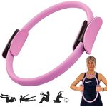 Winch Pilates Ring PRO | Premium-Qualität mit Weicher-Polsterung, Anti-Rutsch-Griff | Widerstandsring für Ganzkörpertraining, Yoga und Physiotherapie | Fitnessgerät für Heimtraining und Studio-Workout