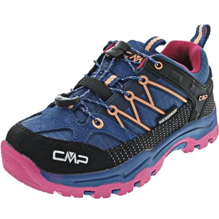 CMP Outdoorschuh, Wanderschuhe in Blau, Leder mit Schnürverschluss, Größe EUR 34 – Bild 5