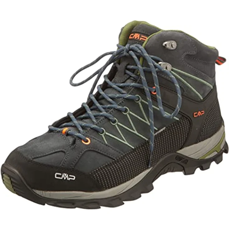 CMP Trekkingschuhe Herren Rigel Mid, Waterproof Technologie für optimale Dämpfung, perfekt für Trekkingtouren – Bild 1