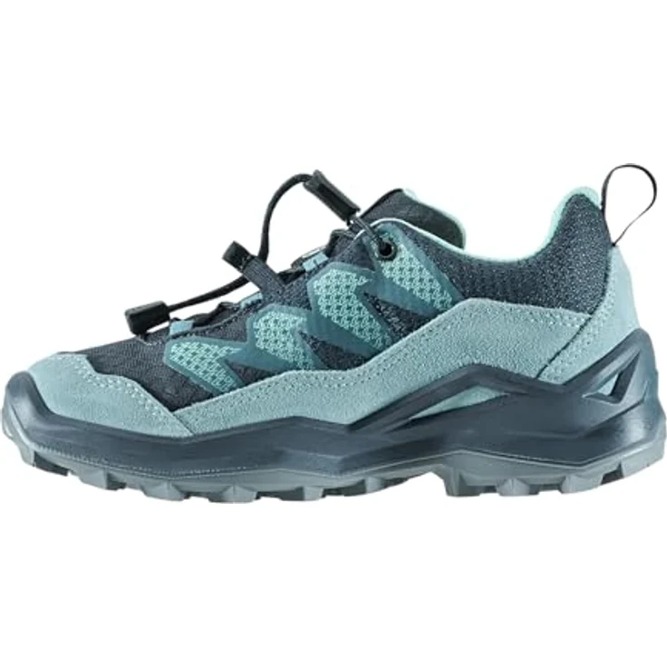 Lowa Maddox Pro GTX Lo Jr, Multifunktions-Wanderschuhe mit GORE-TEX, Schnellschnürsystem, Farbe navy-eisblau, Größe 35 – Bild 3