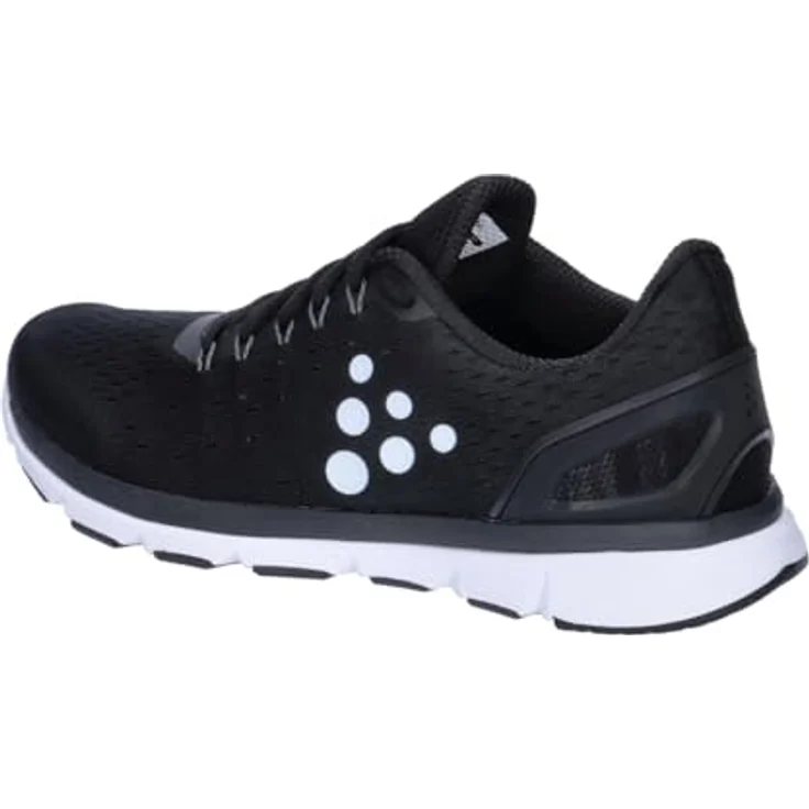 Craft V150 Engineered Laufschuhe Herren, leichter Laufschuh mit hervorragender Flexibilität und Vibram®-Sohle, Schwarz / Weiß – Bild 3