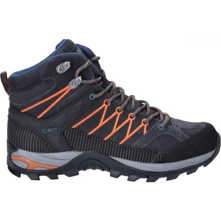 CMP Rigel Mid Herren-Trekkingschuhe, zuverlässige Wanderschuhe für hohen Komfort und Funktionalität, grau – Bild 8