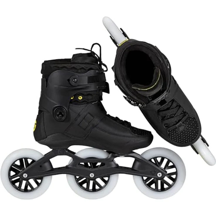 Powerslide SWELL Carbon 125, Inline Skates (Größe 38) mit Kohlefaserschale, TRINITY Montage und 125-mm-Rädern – Bild 7