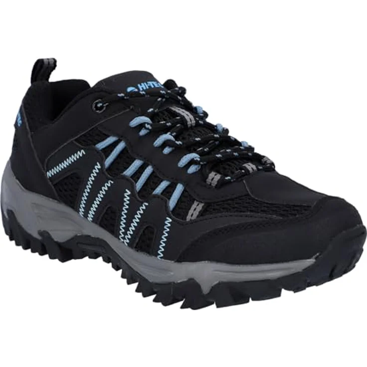 HI-TEC Hi-Tec Jaguar Damen Wanderschuhe, wasserdicht und vegan, schwarz, Größe 39 – Bild 2
