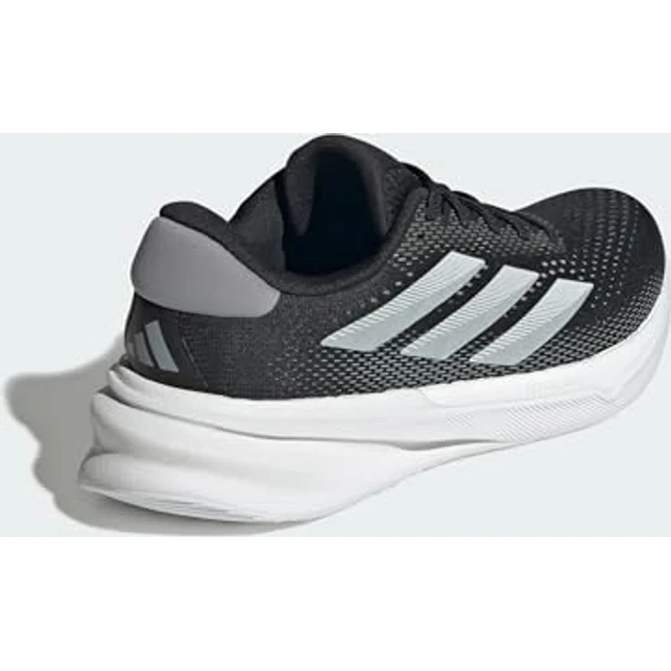 adidas Supernova Stride 2.0, Damen Laufschuhe, Schwarz/Grau, EU 39 1/3, atmungsaktive Materialien, Gummisohle für optimale Traktion – Bild 6