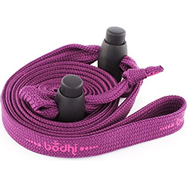 Bodhi | Universal-Yogamatten-Tragegurt | Carrying Strap | Lila-Pink | verstellbare Schlaufe | einfach und günstig | Gurt für Yogamatte – Bild 5