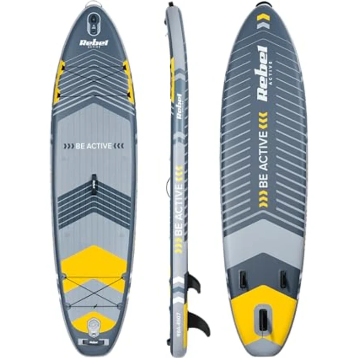 Rebel Stand Up Paddle, SUP Board mit stabiler Bauweise, blau – Bild 2