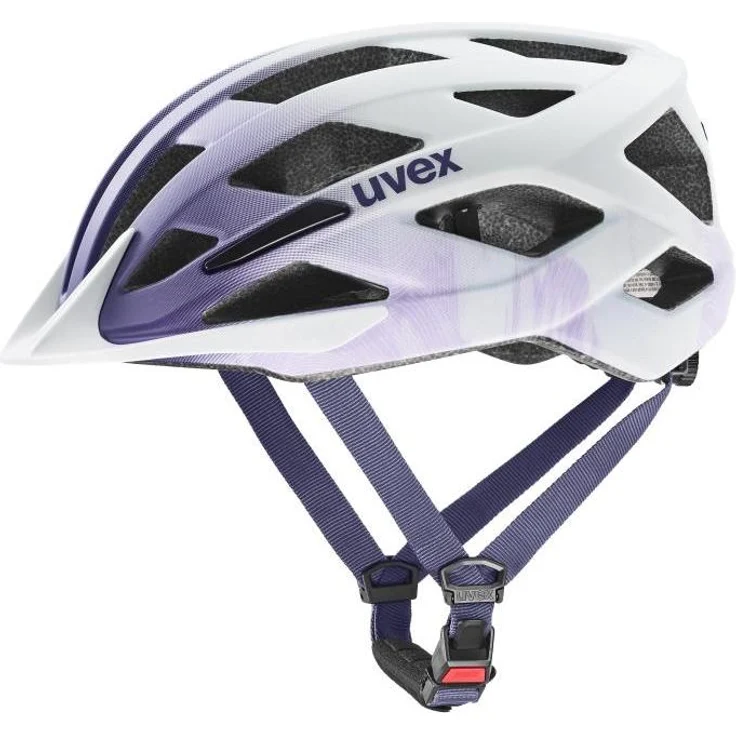 Uvex Sports Air Wing 2 CC, Velohelm (50 - 54 cm) mit In-Mold-Technologie, abnehmbarem Innenfutter und integrierter Sonnenblende