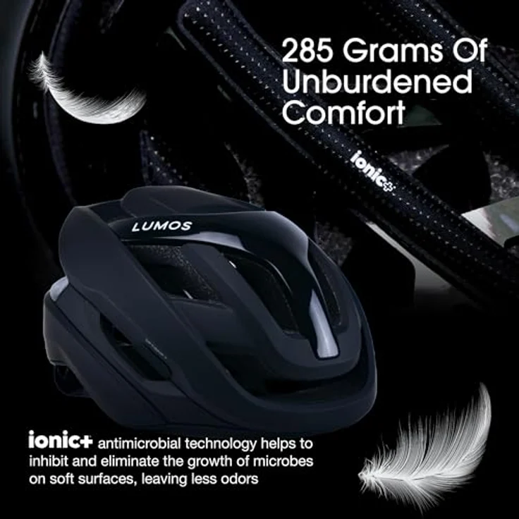 Lumos Velohelm, 54 - 61 cm, hochwertige Sicherheit mit integrierter Licht-Technologie – Bild 4