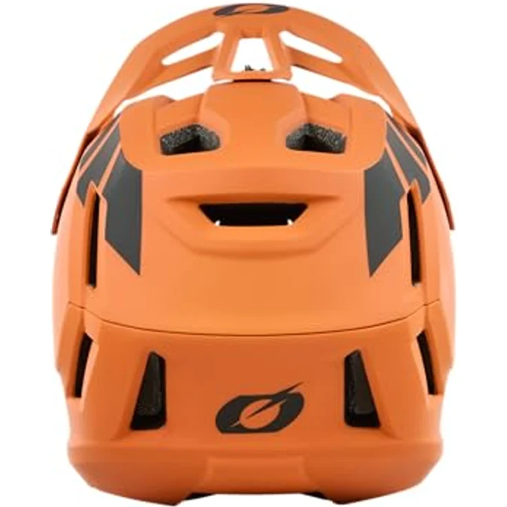O'Neal SL1 Helmet CREST, Leichter Enduro Full-Face Helm, orange/schwarz, Größe S (55/56 cm) – Bild 4