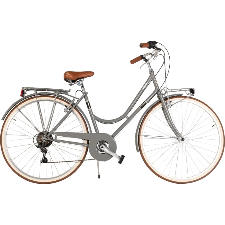 VENICE Retrobike 28 Zoll CONDORINO Lady, GRIGIO GALLANTE Cityrad mit 6-Gang Schaltung und V-Brakes