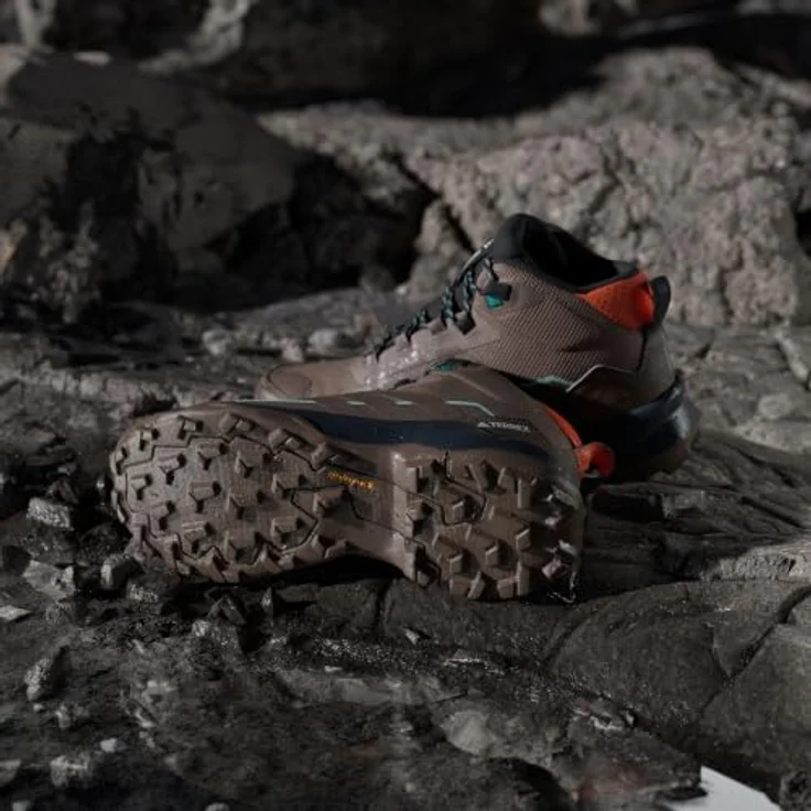 Adidas Terrex Skychaser AX5 Mid GTX Wanderstiefel, wasserdicht und atmungsaktiv, Trace Brown/Earth Strata/Semi Impact Orange, Größe 38 – Bild 8