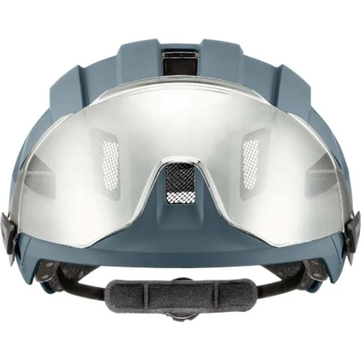Uvex Stride Visor MIPS Fahrradhelm, 59-61 cm, anthracite matt, mit Belüftung und Visier – Bild 2
