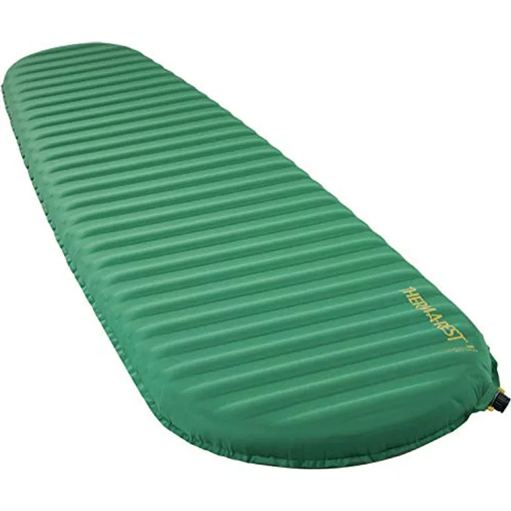Therm-a-Rest Trail Pro Selbstaufblasende Isomatte für Camping und Rucksackreisen, regulär, 50,8 x 183,9 cm, Flügelverschluss-Ventil, Kiefer