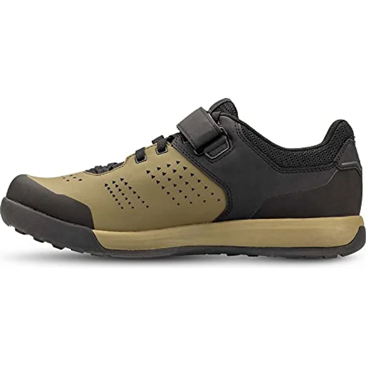 Scott MTB Shr-alp Schnürschuh, Mountainbiking Schuhe mit Schnürung und Klettverschluss, black/fir green, Größe 46.0 – Bild 4