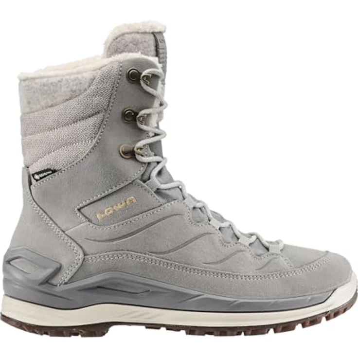 Lowa Lifestyle Calceta Evo GTX WS2, Damen Wanderschuhe mit wasserdichter Gore-Tex-Membran, graue Leder-Oberfläche, Größe 39.5 – Bild 1