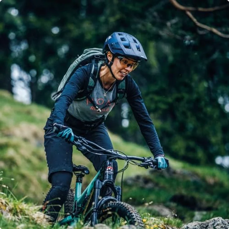 Abus MoDrop, Velohelm für MTB, 51-55 cm, höhenverstellbares Visier, komfortables Verstellsystem – Bild 6