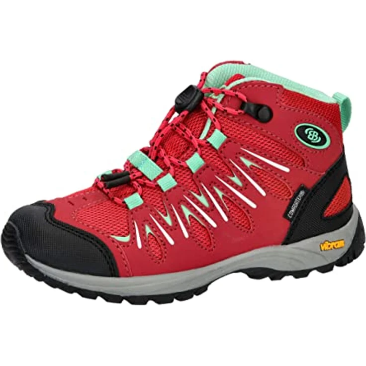 BRÜTTING Outdoorstiefel Expedition Kids High Wanderschuh, bequemer Textil-Innenausstattung, variable Schnürung, robuste Gummilaufsohle – Bild 1