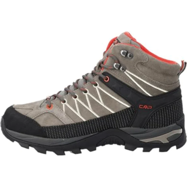 CMP RIGEL MID TREKKING SHOES WP, Wasserdichte Wanderschuhe mit EVA-Sohle und FullOn GRIP-Außensohle – Bild 2