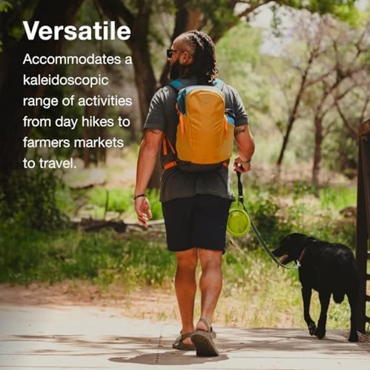 Osprey Daylite, Wanderrucksack in Moody Burgundy mit hoher Qualität und innovativem Design – Bild 4