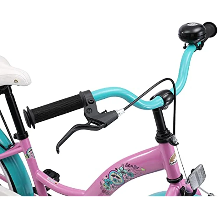 BIKESTAR Kinder Fahrrad ab 9 Jahre | 24 Zoll Classic Kinderrad | Pink – Bild 6