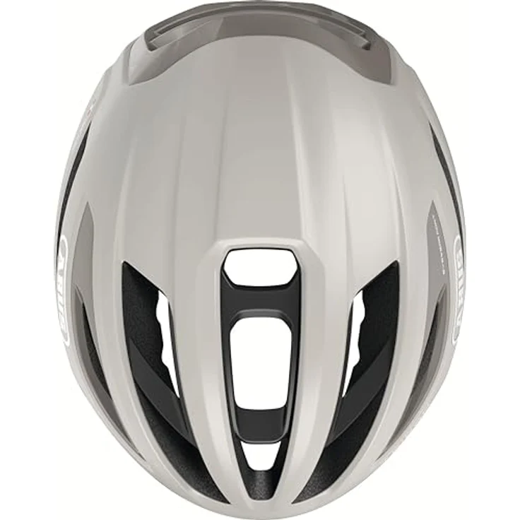 ABUS Gravel-Helm Taipan - leichter, gut belüfteter Fahrradhelm mit Brillenhalterung für Jugendliche, Frauen und Männer - Größe M, beige – Bild 4