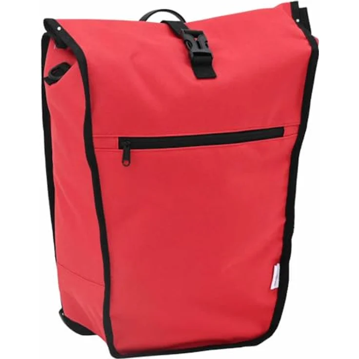 vidaXL Fahrradtasche Rot, 34 x 16 x 59 cm aus robustem Polyester, wasserabweisend und leicht montierbar – Bild 1