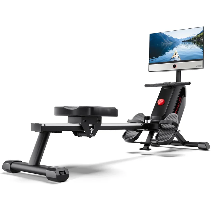 yesoul Rudergerät R1 Plus, 100 Widerstandsstufen, inkl. 21,5-Zoll-LED-FHD-Bildschirm, klappbar, Kinomap&Zwift komp.
