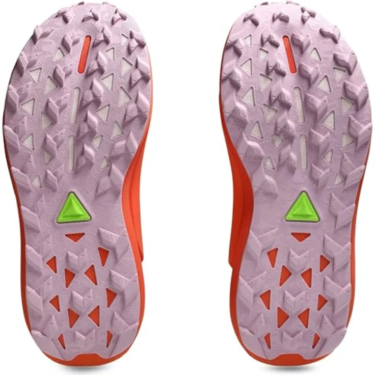 ASICS GEL-Trabuco 13, Trailrunningschuh mit ASICS GEL-Technologie und ASICSGRIP-Gummi, NOVA ORANGE/LIGHT UBE, Größe 40 – Bild 2