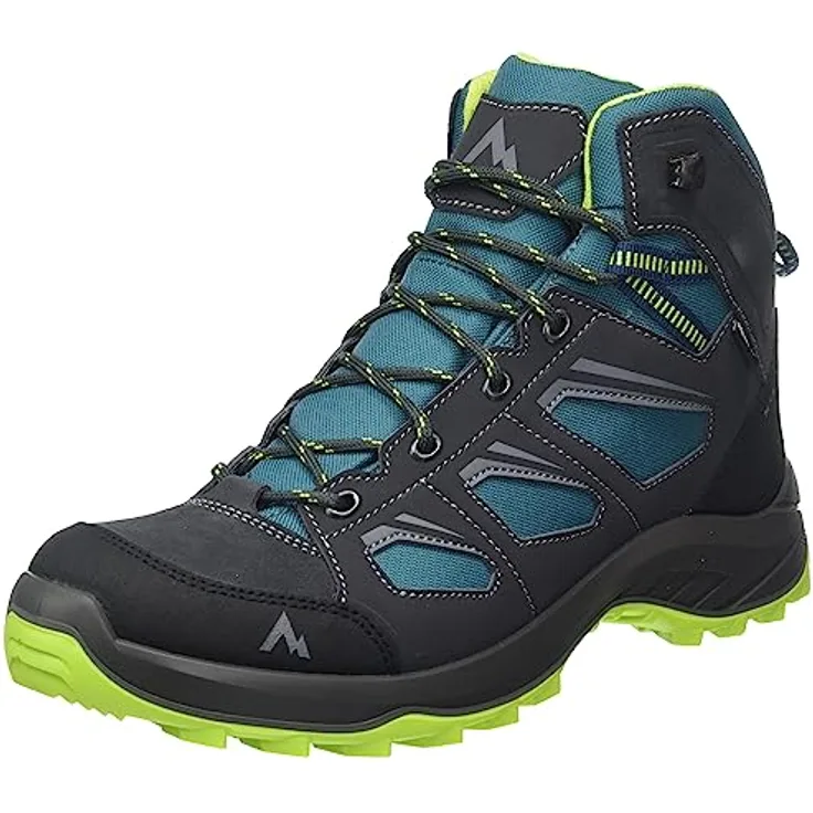 McKINLEY Discover III MID AQX, Wanderschuh aus atmungsaktivem Leder mit individuell anpassbarer Schnürung, Herren