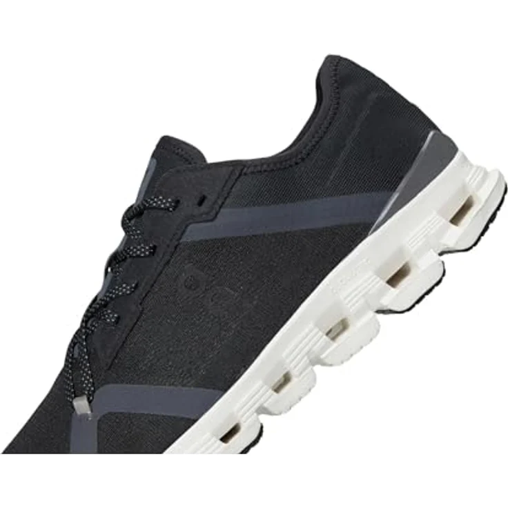 ON Running Cloud X 4 AD, Herren Laufschuhe mit Cloud Tec® Dämpfung, atmungsaktivem Mesh, Farbe Black-Asphalt, EU 43 US 9.5 – Bild 7