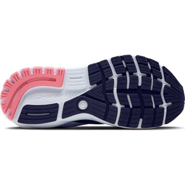 BROOKS Ghost 16, Laufschuh für Damen mit softer Dämpfung, blauer Farbvariante BLUE RIBBON/DIANTHUS/PEACOAT, Gewicht 241 g, Sprengung 12 mm, neutrale Fußstellung, klassische Passform – Bild 6