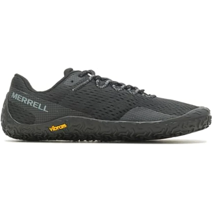 Merrell Vapor Glove 6 J067718, Laufschuhe für Damen, ultraleicht, schwarz, Größe 37,5, barfußähnliches Laufgefühl, atmungsaktiv, aus recycelten Materialien – Bild 3