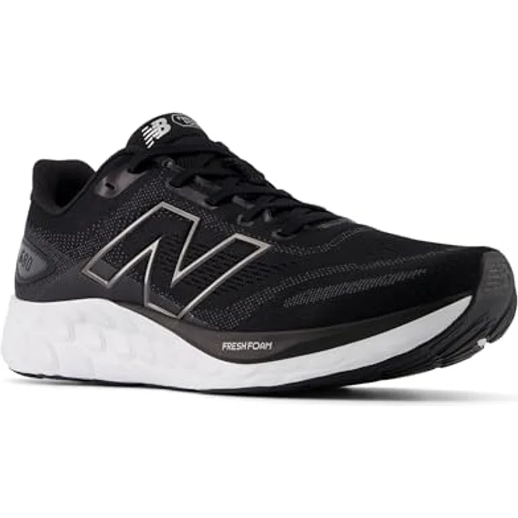 New Balance Fresh Foam 680 v8, Herren Laufschuhe, schwarz, Größe 44 – Bild 2